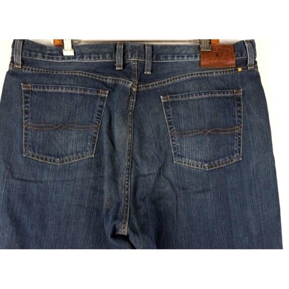 Lucky Brand 181 Relaxed Straight Men's Jeans Blue Denim Size 40x32 - Picture 9 of 13